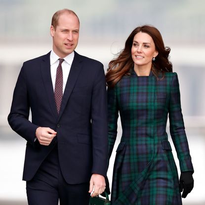 The Prince and Princess of Wales on a visit to Dundee in 2019