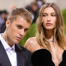 Justin and Hailey Bieber attend the Met Gala