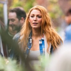 Blake Lively on the set of 'It Ends With Us'