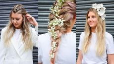 Alternative wedding hair