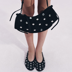 Zara studded handbag